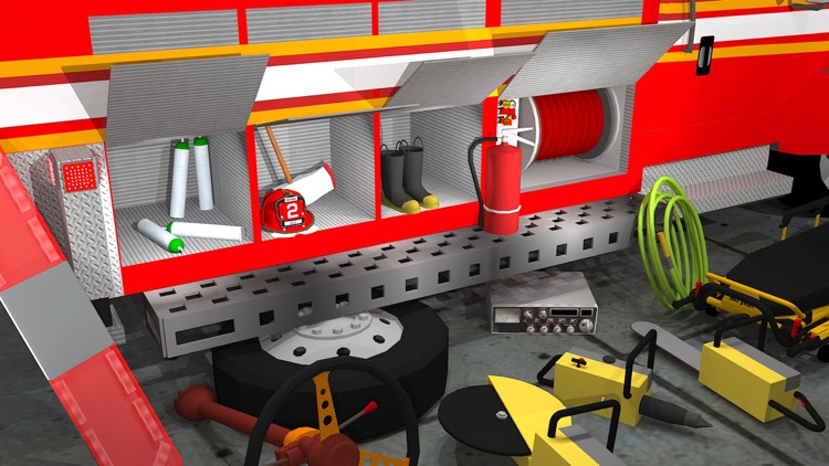 Fix My Truck: Red Fire Engine LITE