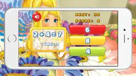 Game screenshot 1st Grade Learning Games - Princess Cartoon Math apk