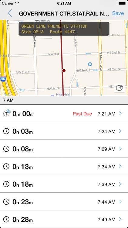 Transit Tracker - Miami Dade (MDT)