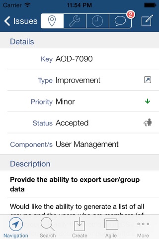 Broadcom JIRA Connect screenshot 2