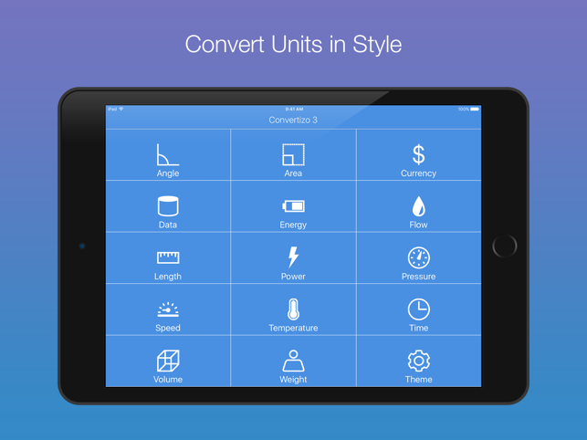 ‎Convertizo 3 - Convert Units and Currency in Style Screenshot