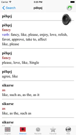 Game screenshot Albanian English dictionary -Fjalor Anglisht Shqip hack