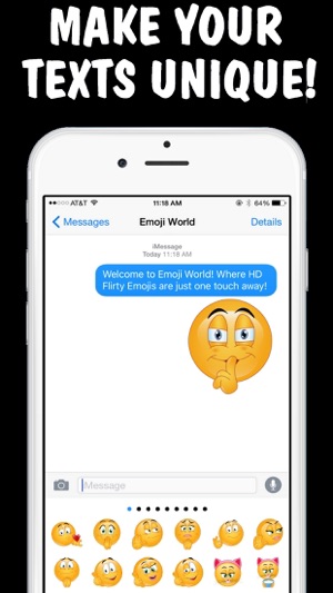 Flirty Emojis 2 Keyboard - New Emojis by Emoji World(圖4)-速報App