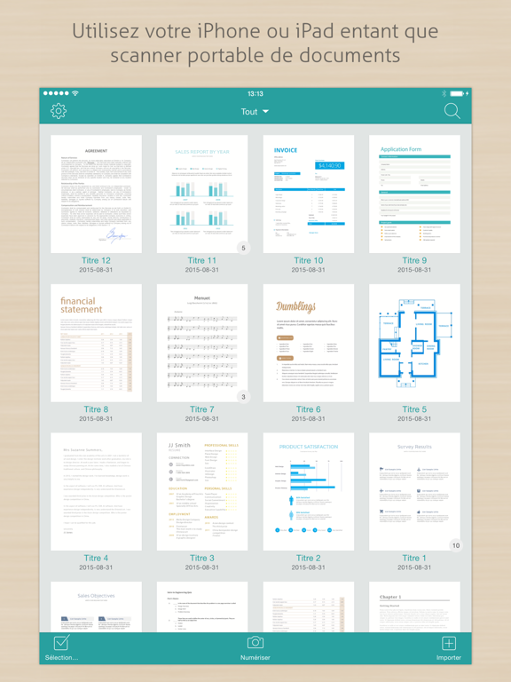 Screenshot #4 pour Scanument - Scanner de documents - Numérisez des documents au format PDF