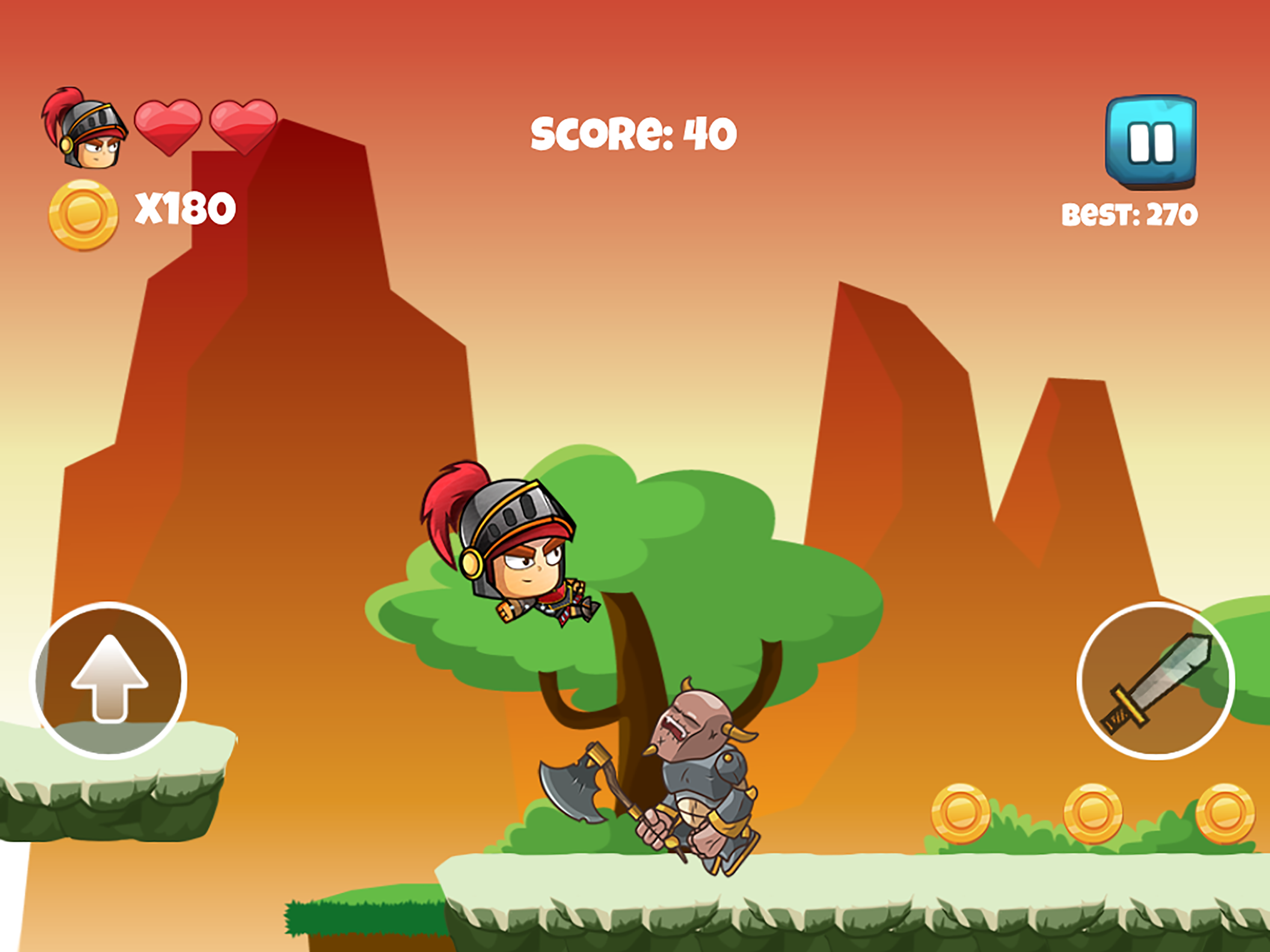 Castle Run - Endless Clash of Knight and Warriors screenshot 6