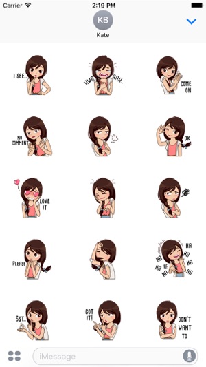 Alice Vol.3 Stickers for iMessage by AMSTICKERS(圖4)-速報App