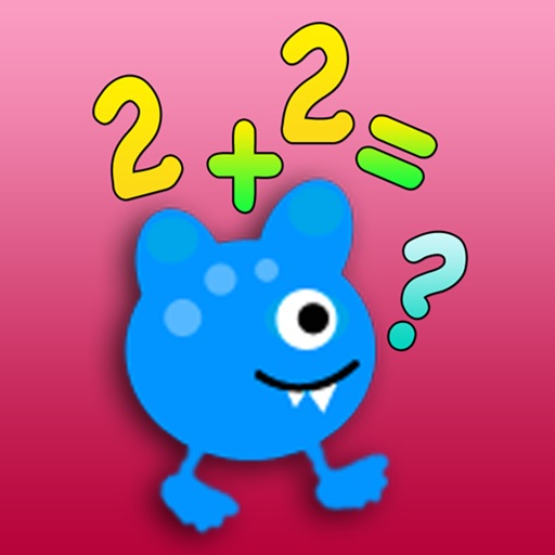 Easy Monster Math Master : Addition and Subtraction Free Game icon