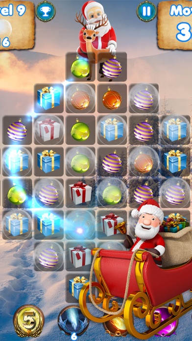 Screenshot #2 pour Santa Claus vous appelle - 3D jeux de Noël tracker