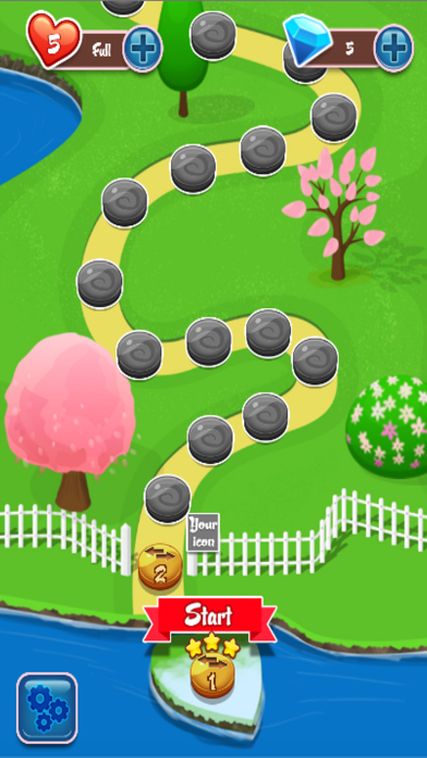 Screenshot #2 pour Bonbons Frenzy diamant Quest: Match 3 Mania gratuit