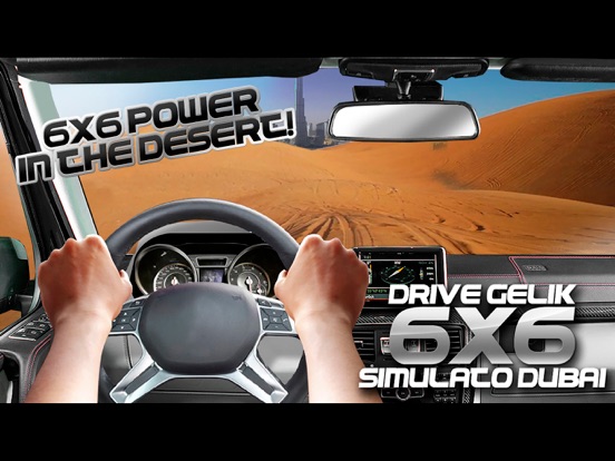 Drive GELIK 6x6 Simulato Dubai iPad screenshot