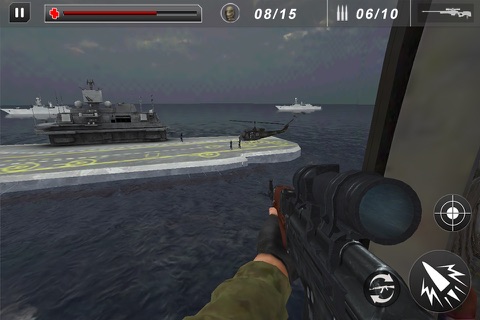 Real Combat Action Gunship Battlefront 3d Free screenshot 4