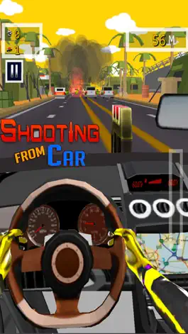 Game screenshot Shooting From Car - Free Car Racing & Shooting apk