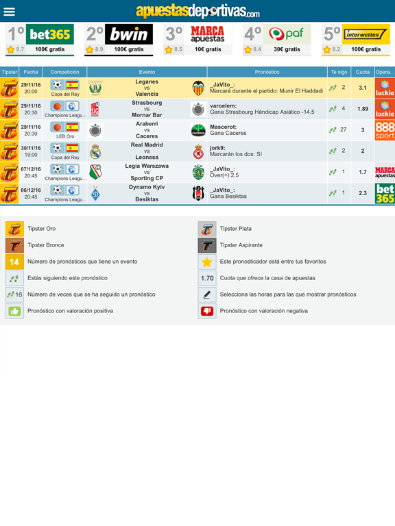 Screenshot #4 pour Apuestas Deportivas Alertas