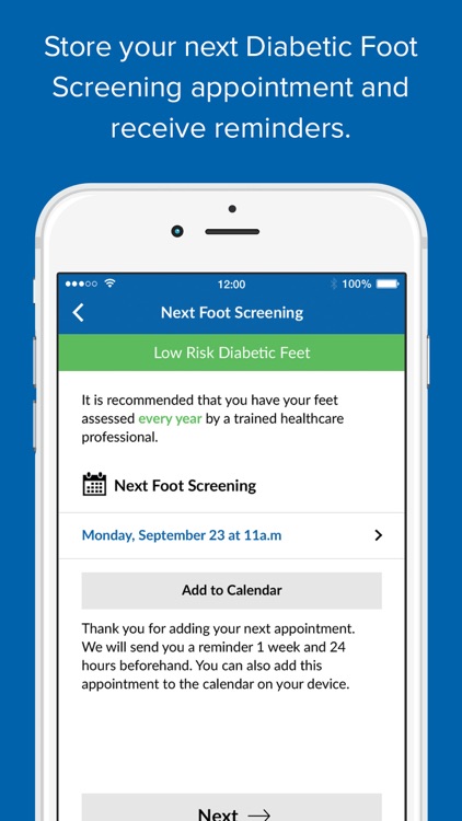 Diabetic Foot Screening For Patients