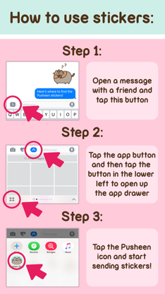 Pusheen Animated Stickers screenshot 2