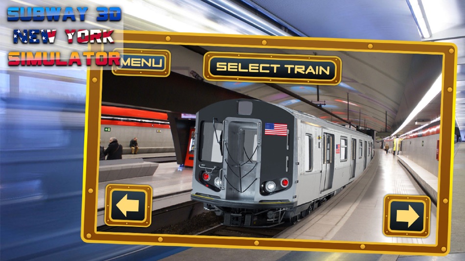 #3. Subway 3D New York Simulator (iOS) 由: Alina Sapolgina