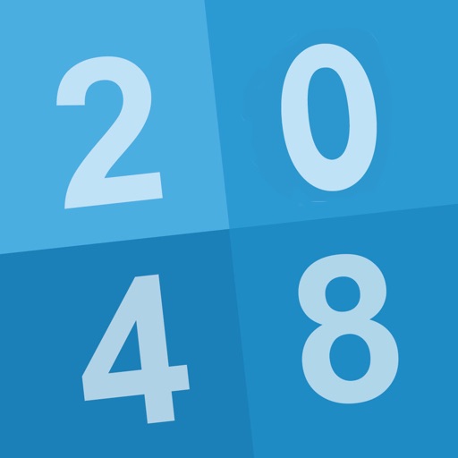 2048 tile number puzzle math game iOS App