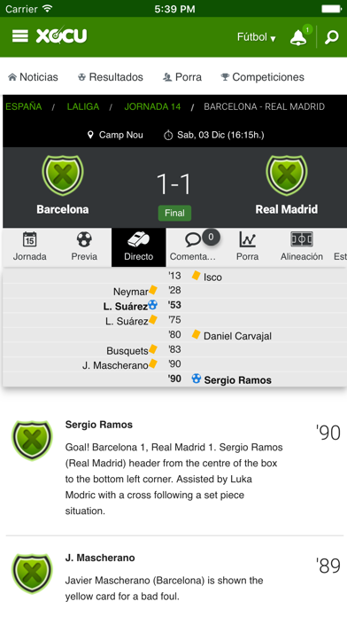 App screenshot