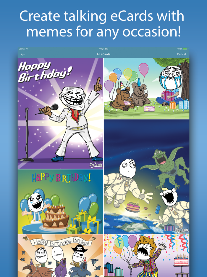 Video Rage Faces - Make Funny Memes and Rage Comics