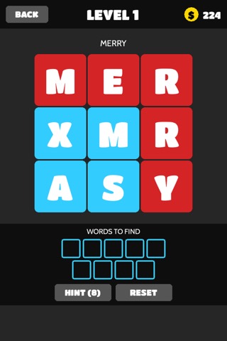 Word Crush - Christmas Brain Puzzles Free by Mediaflex Gamesのおすすめ画像1