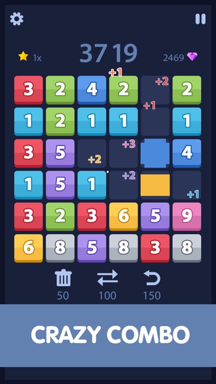 Match and Merge - Six board sizes number puzzle screenshot-3