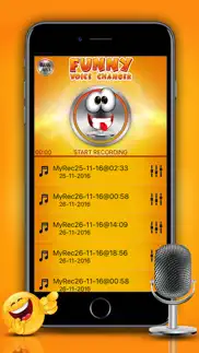 efectos divertidos cambiador y modificador de voz iphone capturas de pantalla 2