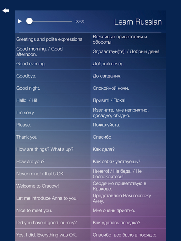 Learn RUSSIAN Speak RUSSIAN Language Fast and Easy iPad screenshot