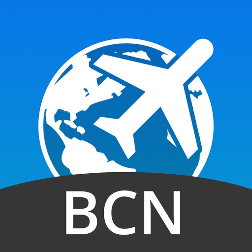 Barcelona Travel Guide with Offline Street Map icon