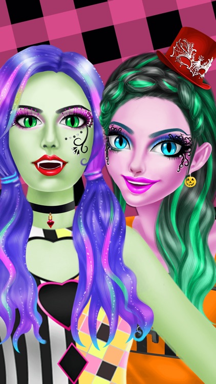 Scary Beauty Salon - Monster Girl Fashion Makeover screenshot-4