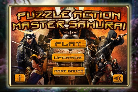 Puzzle Action - Master Samurai Match 3 screenshot 2