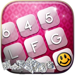 Rose Clavier Thèmes - Claviers Luxe Pour iPhone