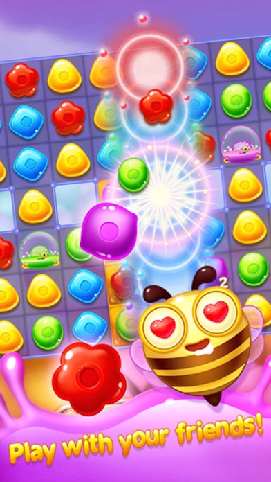 Screenshot #1 pour Jelly Juice - 3 match puzzle blast mania game