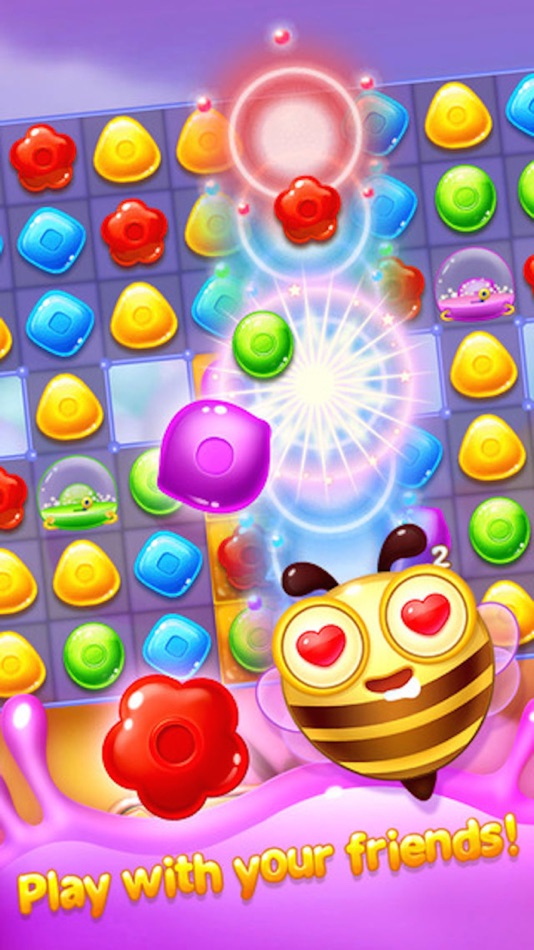 #1. Jelly Juice - 3 match puzzle blast mania game (iOS) 由: Global Mobile Game Limited