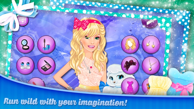 Cute Girl in Paris Makeup game for girls and kids.