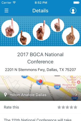 BGCA Conferences screenshot 3