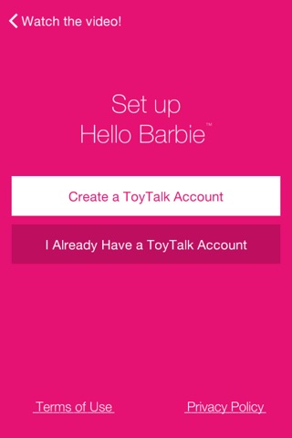 Hello Barbie Companion App screenshot 2