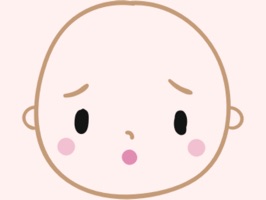 Cute Baby Message Sticker