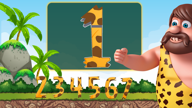 Caveman Kids Math 1(圖4)-速報App