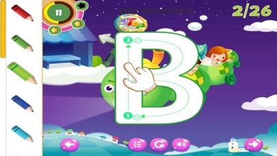 Screenshot #2 pour Alphabet Learning Letter Handwriting ABC for Kids