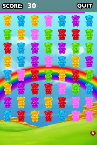 Gummy Bear Match - Free Candy Gameのおすすめ画像2