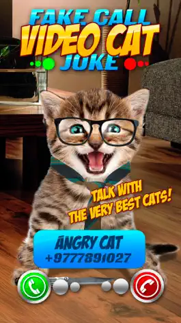 Game screenshot Fake Call Video Cat Joke mod apk