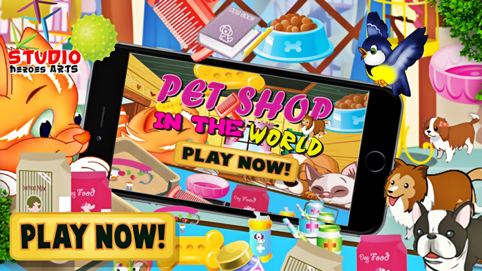Pet Shop In The World Kids Game