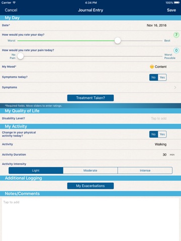 Lung Cancer Manager screenshot 2