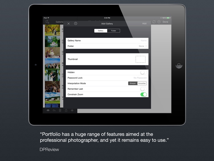 Portfolio for iPad screenshot-3