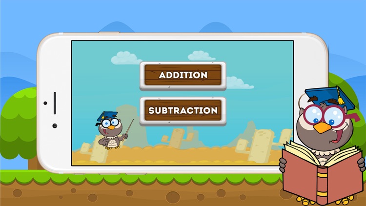 Education Math Game - Addition and Subtraction