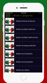 Radio Mexican - Live Radios stations Online FM AM screenshot