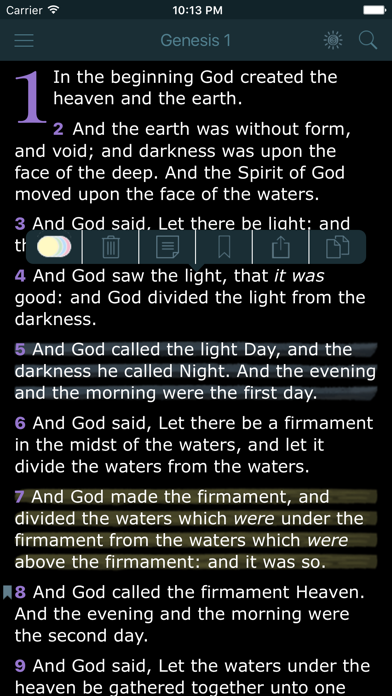 Screenshot #2 pour Holy Bible. Old Testament. The King James Version