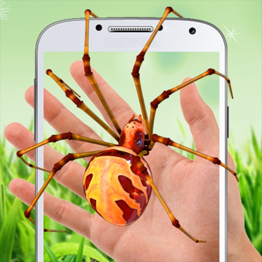 Scary Spider on Hand Prank iOS App