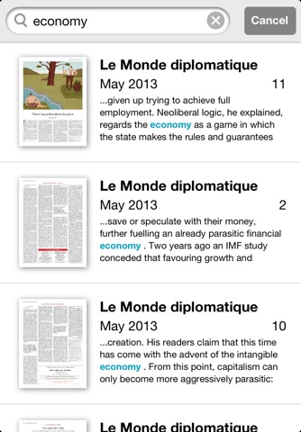 Le Monde diplomatique, English screenshot 4