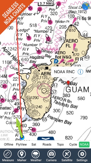 Marine : Guam island HD - GPS Map Navigator(圖3)-速報App